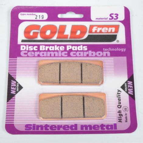 Bremsbelag Gold Fren für Motorrad Nissin Racing Bremssattel 3910 (1/2)