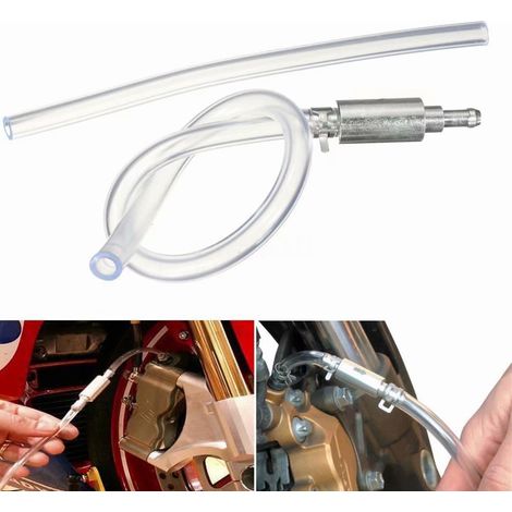 Tuyau de frein et d'embrayage léger en aluminium et caoutchouc pour moto (1/5)