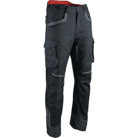 Pantalon de travail stretch RUNNER - Noir/Gris M - FR(40) (1/6)