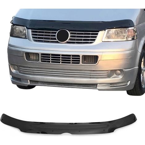 Déflecteur de Capot Compatible avec VW Transporter T5 2003-2009 Acrylique Noir