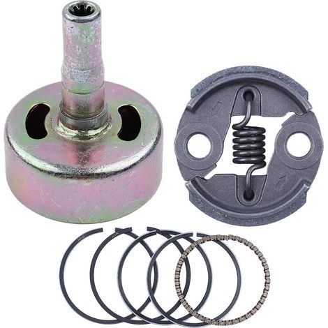 Embrayage 9T Pignon Engrenage 35 mm Jeu de segments de piston pour moteur Honda GX25 25cc 4 temps pour pièces de coupe-herbe (1/5)