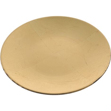 Plato decorativo 22cm plexiglás ORO  P0002-22GLD