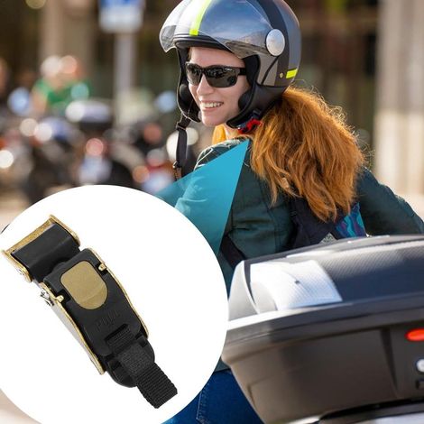 Motorradhelm-Kinnriemenclip, Sicherheitshelmschnalle, Helmverschlüsse, Schnellverschluss-Kinnriemenadapter, Sicherheitshelmverschluss (1/5)
