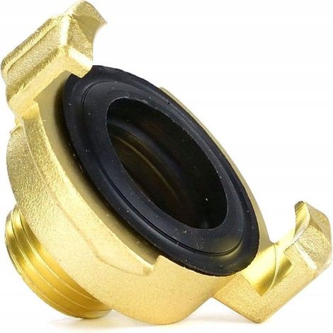 Geko Raccord GEKA en laiton fileté 1/2" extérieur