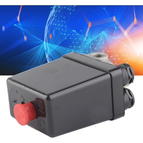 soupape de commande de pression du compresseur Interrupteur de pression du compresseur d'air 4 electronique pneumatique (1/5)