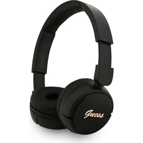 Guess Over-Ear-Kopfhörer mit Metalllogo – Schwarz