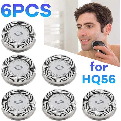 HQ56 (6-pack) Shaver Razor Blades Replacement Heads Blades For Philips Norelco NO.5775 (C) (1/5)