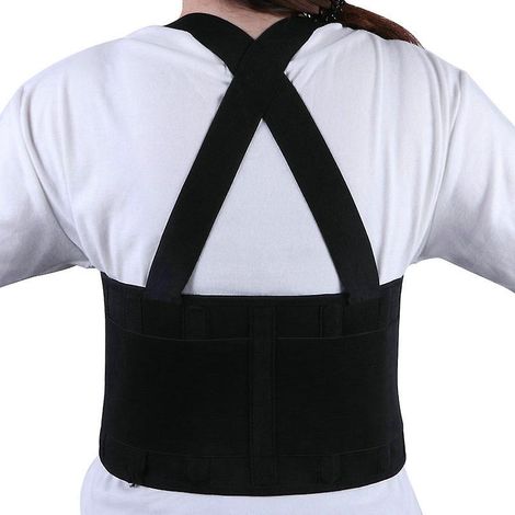 renfort De Dos Pour Travaux Industriels Bretelles Amovibles Pour Une Scurit De Levage Leve - Ceinture De Protection Contre La Douleur Au Bas Du (1/5)