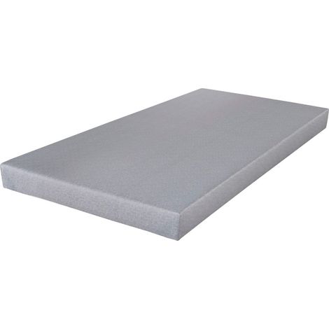 Ebac SR9 Sommier déco à lattes passives Gris Finaud 80x200 hauteur 13 cm (1/5)