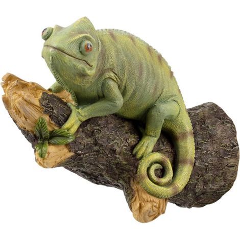 Chamäleon Figur Garten deko aus Langlebigem Resin (1/5)