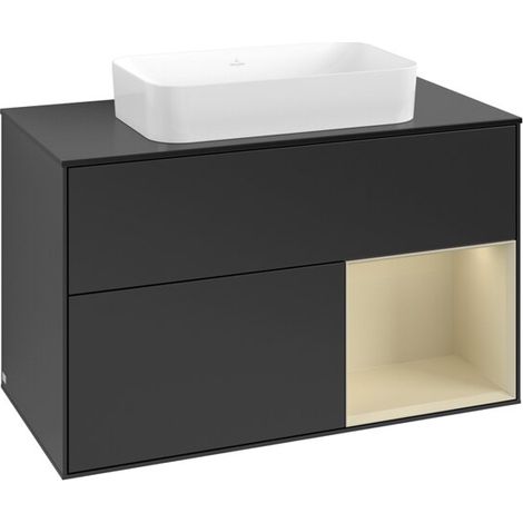 Villeroy & Boch F662HJPD Meuble sous-lavabo Finion F66 (1/3)