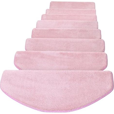 1 alfombrilla para escaleras, tamaño regular, autoadhesiva, antideslizante, segura y silenciosa.