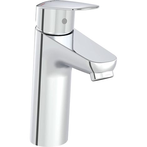 Vitra Flow Round Large Basin Mixer Tap - Chrome (1/5)