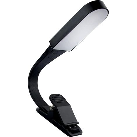 Lampe de Lecture LED Tactile USB Rechargeable avec Pince (1/5)