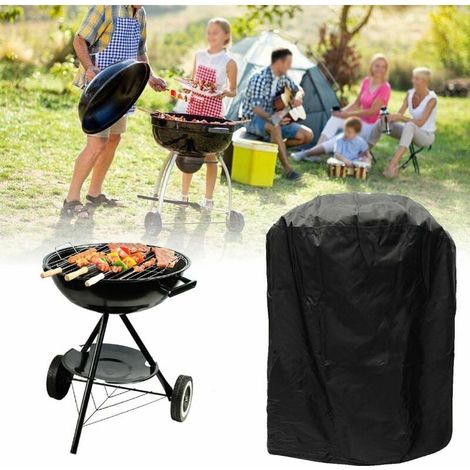 Housse Barbecue Bache Barbecue Couverture Imperméable de Barbecue Couvercle de Gril 58x77cm (1/5)