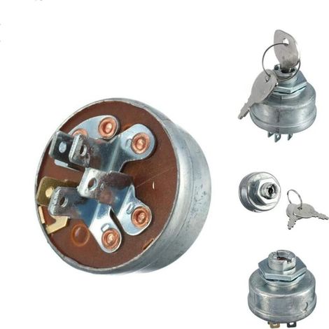 Interrupteur de démarrage d'allumage pour les modèles de tracteurs/tondeuses MTD 725-0267, 725-0267A, 925-0267 et 925-0267A (1/5)