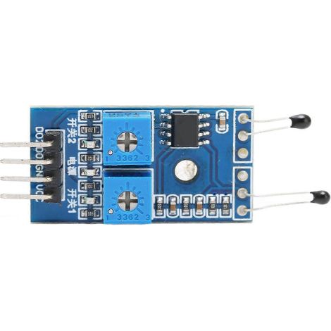 NTC-Thermosensormodul, 2-Kanal-Temperaturregelungsplatine, elektronische Module
