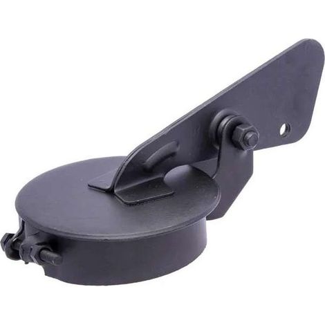 Regensicheres Auslassventil, Traktorkappe, 88,9 mm Durchmesser, schwarz, Rohr, wasserdichte Schutzkappe (1/2)