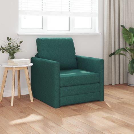 Maison Exclusive - Schlafsofa Dunkelgrün 74 x 77 x 81 cm Stoff (1/5)