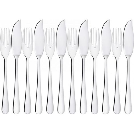 SETTIMOCIELO, Posate Set 12 Pz Frutta, Casa Bugatti