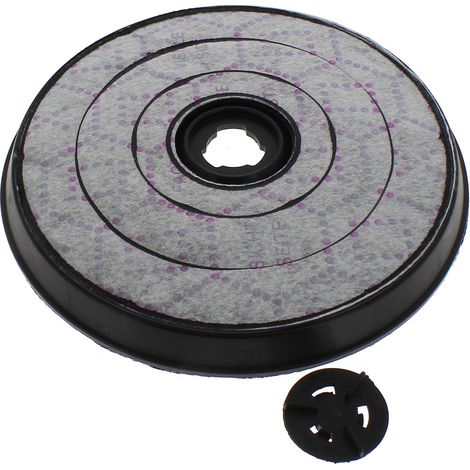 Filtro a carbone rotondo, d=233mm, 11005728 per cappe electrolux