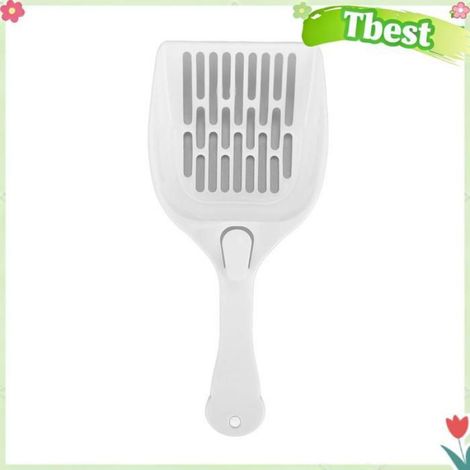 Tbest toilettes pliables semi-fermées pour chaton Bac à litière pour chat Semi-fermé, nettoyage facile, animalerie transport Grise (1/4)