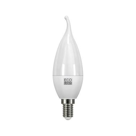 LAMPADINE ECOLIGHT LED E14 C.V. 4W C.
