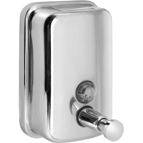 Sapho Settore alberghiero - Dispenser di sapone liquido, acciaio inox lucido XP100
