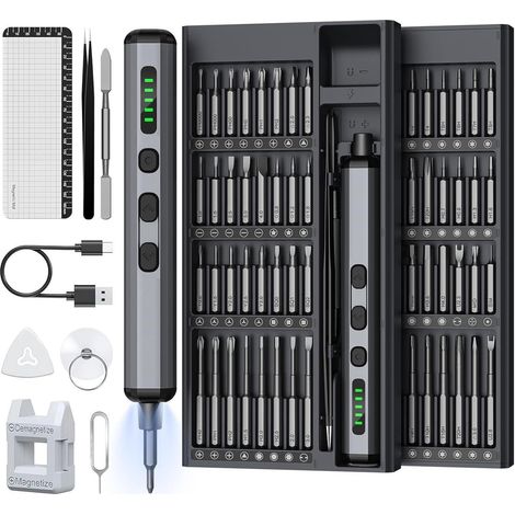 Schraubendreher Mini Akku Magnetisch Handy Laptop 72 in1 (1/5)