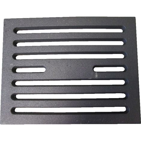Grille à cendres pour poêles à cheminée Polar NEO 8 RLU de Oranier - fonte - dimensions d'encastrement parfaitement adaptées