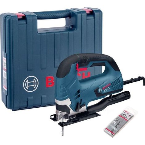 Bosch – Scie sauteuse 650W – Vitesse réglable 500-3100 courses/min – Capacité de coupe bois 90mm – Poignée ergonomique Softgrip - Gst90Be (1/3)