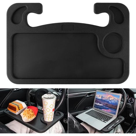 Support de volant pour voiture - Accessoires auto - Plateau - Étagère - Décoration auto - Support de volant - Plastique - Noir (1/5)