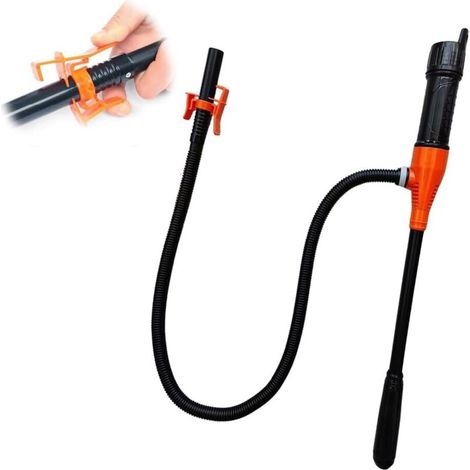 Pompa elettrica portatile per benzina e diesel - Trasferimento di liquidi a batteria per taniche - Sifone automatico per gas