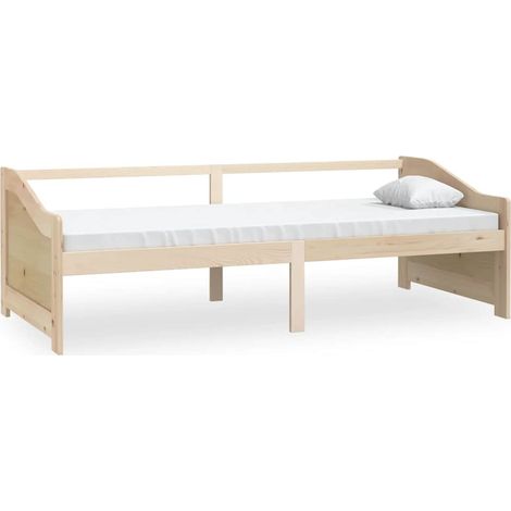 Maison Exclusive - Sofá cama de 3 plazas sin colchón 90x200 cm (1/5)