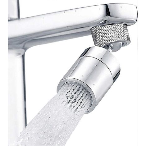 80-Grad-Schwenk-Wasserhahn-Luftsprudler mit Doppelfunktion für die Küche