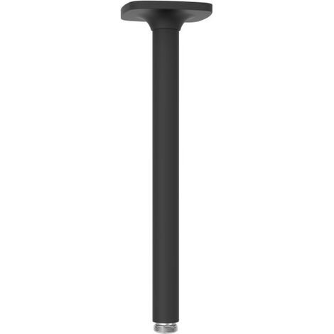 Bras de plafond Pour pommeau de douche Noir mat - TRES 13462122NM