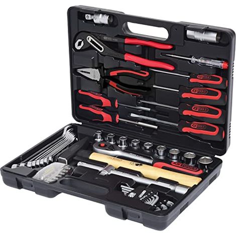KS Tools Set di utensili da 1/4'' + 1/2'' 50 pezzi (1/4)