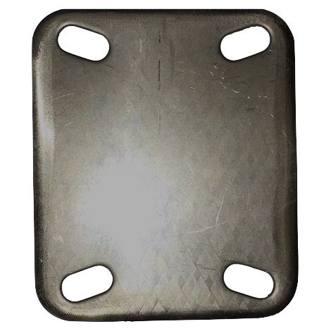 Plaque à souder 100x85 Entre-axe 80x60 épaisseur 5 mm