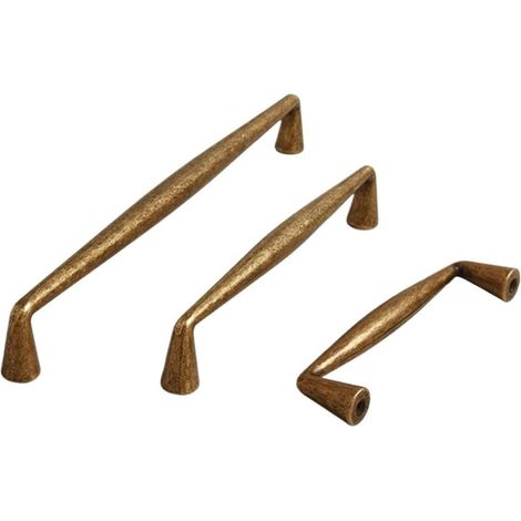Poignées de meubles vintage en alliage zinc et bronze pour (1/5)