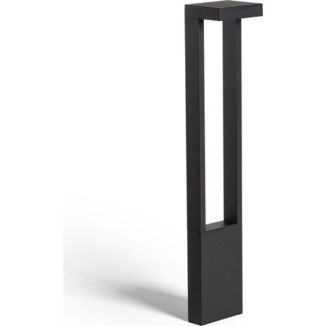 LED Bodenstehleuchte Außen 65cm Aluminium Droxe Schwarz Schwarz (1/5)