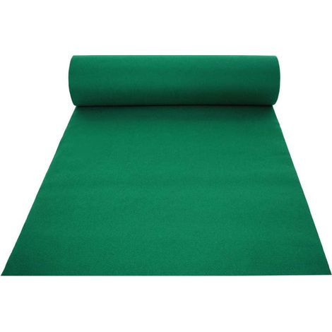 Tappeto moquette guida passatoia per interno esterno Verde H 1 x 30 mt (1/3)