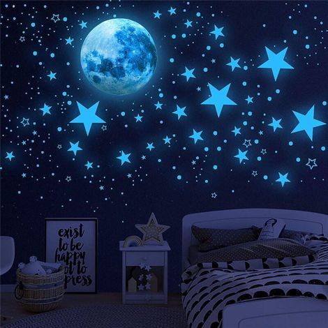 Autocollantes Enfant, Plafond,stickers Fluorescents Décoration Plafond Chambre D'enfant (1/4)