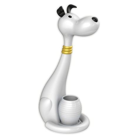 Lampe bureau enfant Chien LED 6W 3000-6000K blanc Kaja