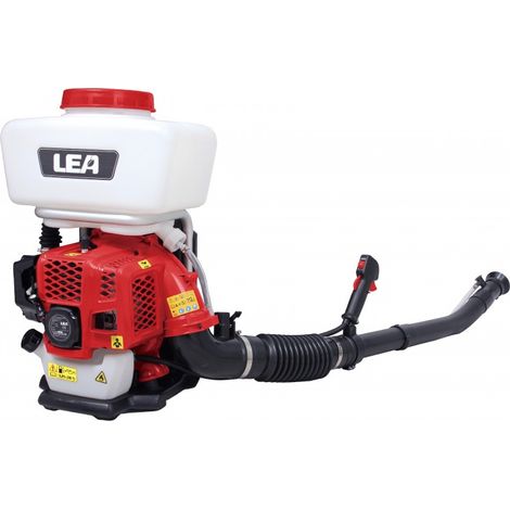 Pulvérisateur à dos thermique 42,7 cc – Moteur 2 temps 2,13 kW – Capacité 14L – Débit 15 m³/min – Pour traitements phytosanitaires – LEA (1/6)