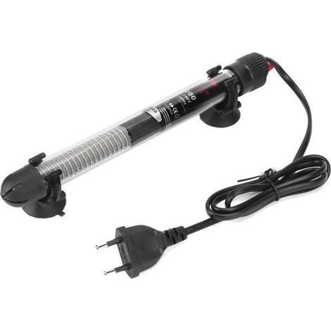 Aquarium heating rod 100W glass submersible fish tank automatic constant temperature water heater rod (1/3)