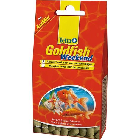 Nourriture pour poissons rouges pendant les vacances de fin de semaine pour poissons rouges