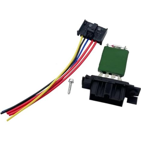 Résistance de ventilateur de moteur de ventilateur de ventilateur de chauffage avec la prise de harnais 13248240 77364061 55702407 Pour Citroen Jumper Peugeot Boxer Alfa Romeo Fiat Ducato (1/4)