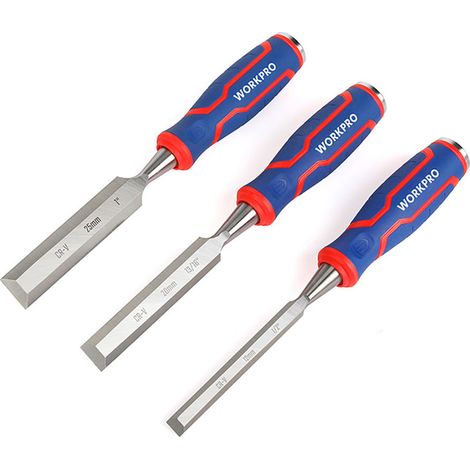 Set mit 3 WORKPRO® Meißeln