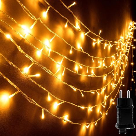 Guirlande Lumineuse Intérieur Exterieure 100 Led 10M Guirlande Lumineuse Sapin de Noel Lumiere Sapin Led Electrique Deco Noel (1/5)