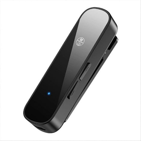 Headset Enceinte Mains Libres 3.5mm Support Carte TF Bluetooth 5.3 Récepteur sans Fil Audio Adaptateur (1/5)